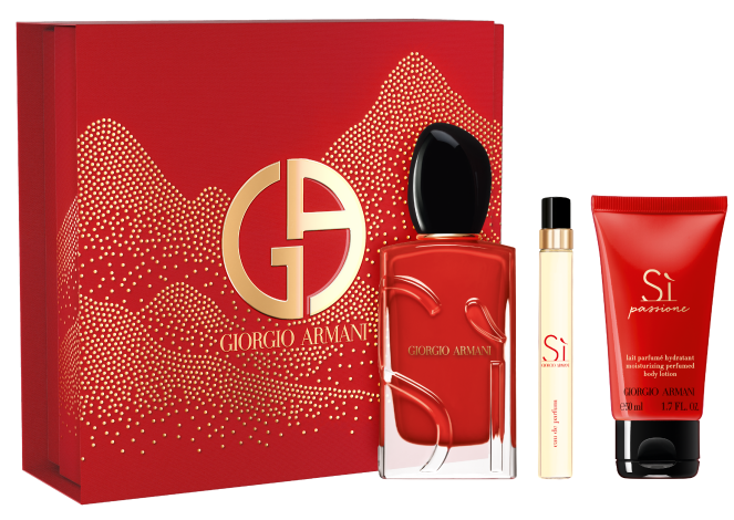 GIORGIO ARMANI sì passione eau de parfum (100 ml + 10 ml + crema c. 50 ml)