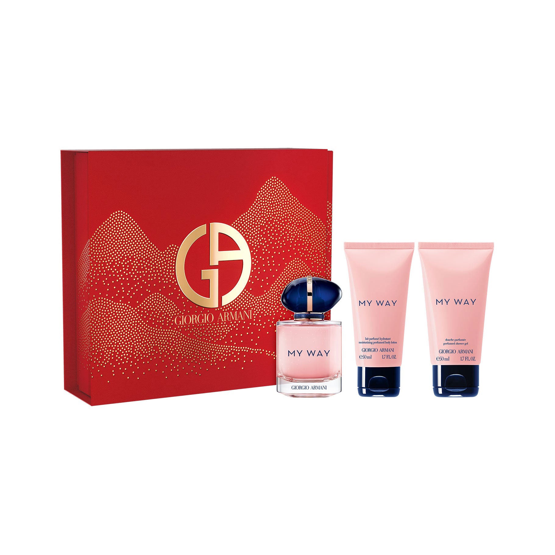 GIORGIO ARMANI my way eau de parfum cofanetto '24 (50ml+ crema c.50ml + gel doccia 50ml)