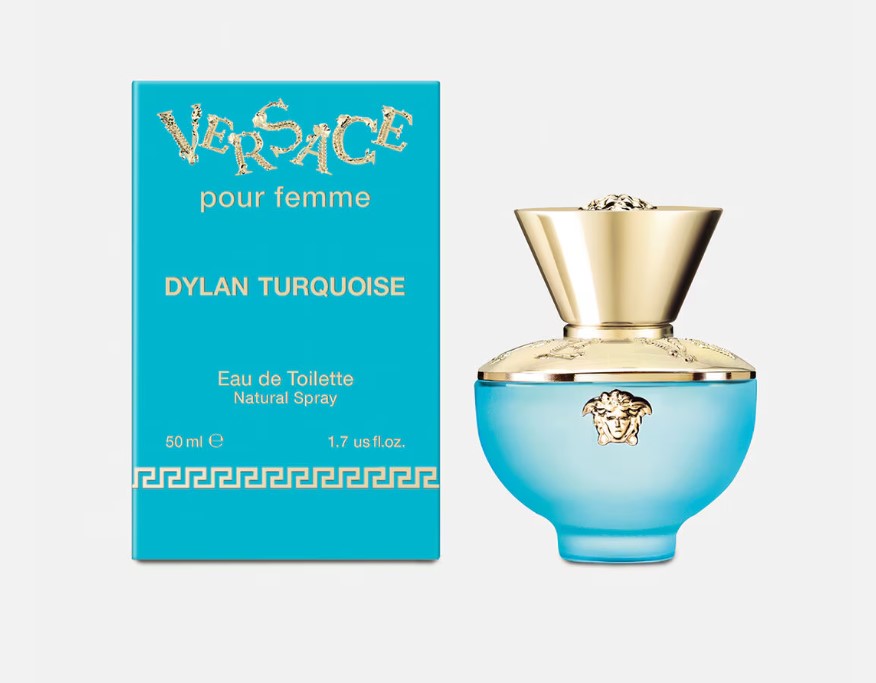 VERSACE pour femme dylan turquoise eau de toilette 50ml