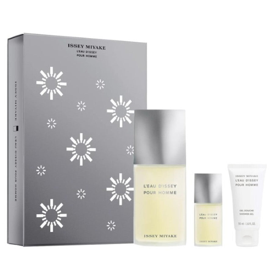 ISSEY MIYAKE l'eau d'issey pour homme eau de toilette cofanetto (125ml+ 15ml + gel doccia 50ml)