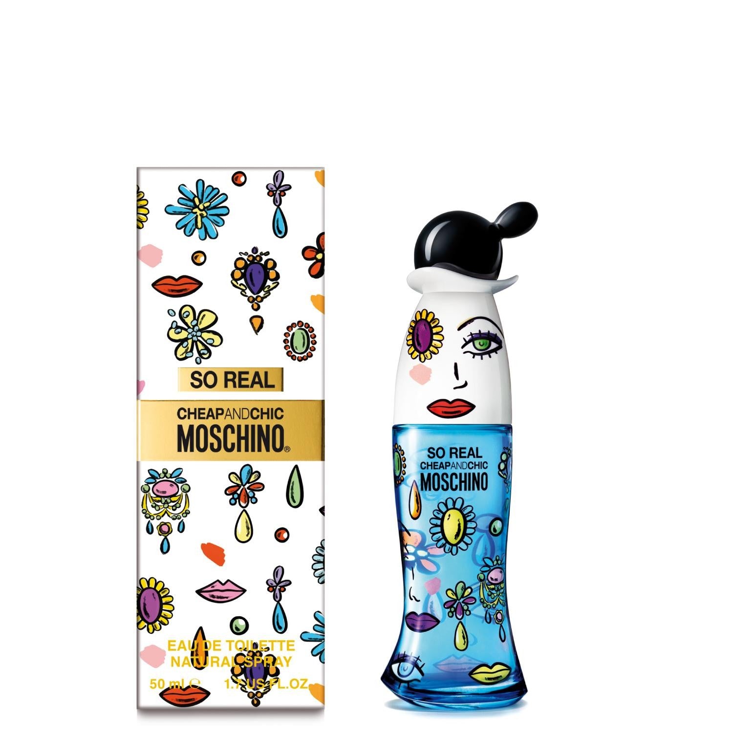 MOSCHINO so real eau de toilette 50ml