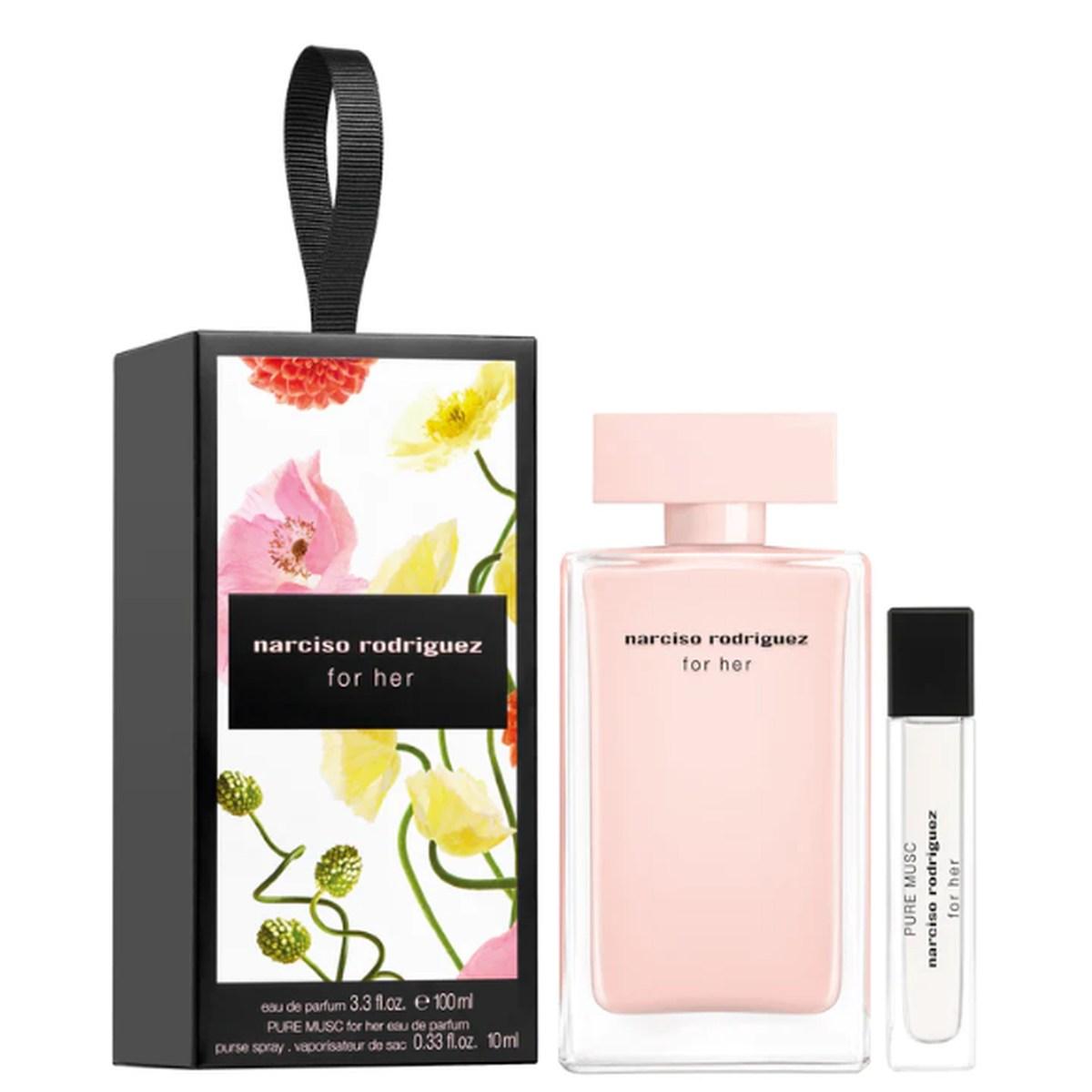 NARCISO RODRIGUEZ for her eau de parfum cofanetto (100ml+pure musc for her 10ml)