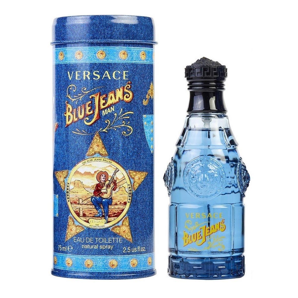 VERSACE blue jeans eau de toilette 75ml